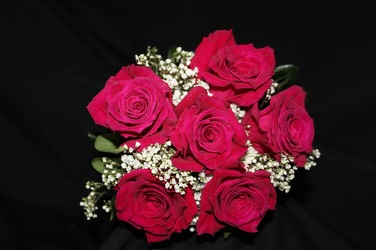 PRM4 HOT PINK PROM from Fabbrini's Flowers in Hoffman Estates, IL